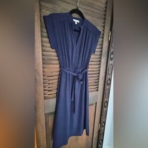Monteau dress. Navy blue. Size S.